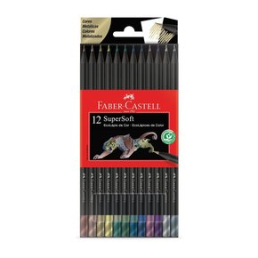 lapis de cor metalico